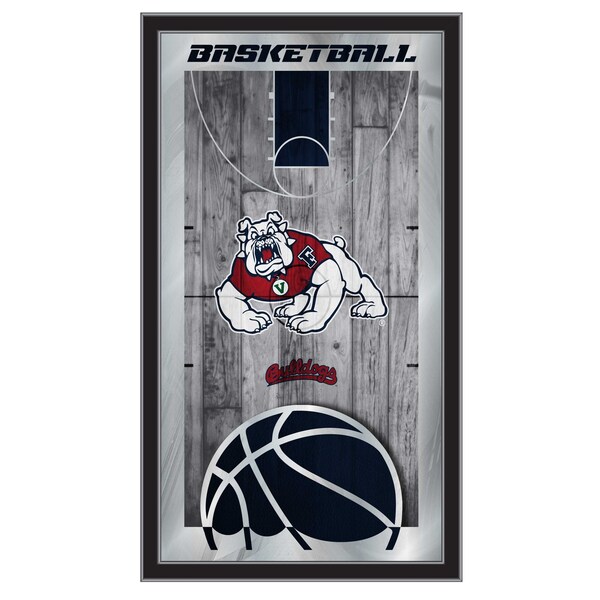 Holland Bar Stool Co Fresno State University 15" x 26" Basketball Mirror - MBSKTFRESST