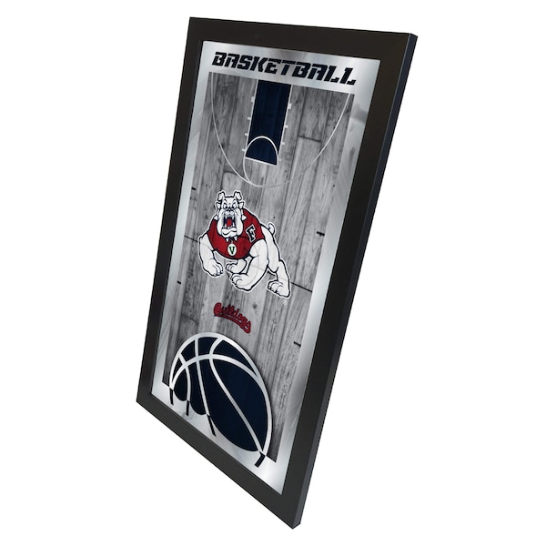 Holland Bar Stool Co Fresno State University 15" x 26" Basketball Mirror - MBSKTFRESST