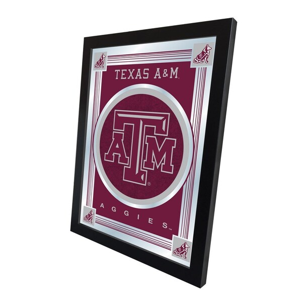 Holland Bar Stool Co Texas A&M 17" x 22" Logo Mirror - MLOGOTEXA-M