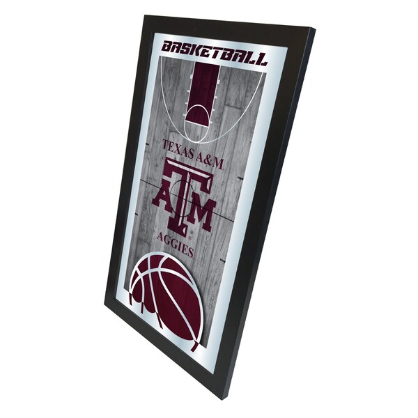 Holland Bar Stool Co Texas A&M 15" x 26" Basketball Mirror - MBSKTTEXA-M