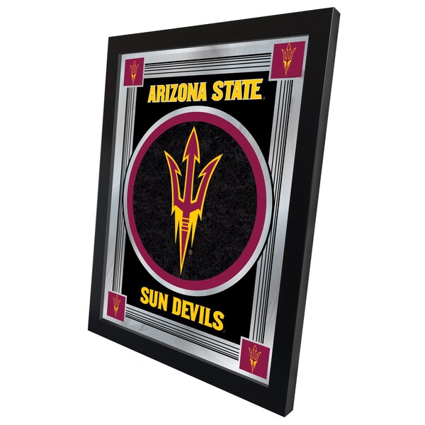 Holland Bar Stool Co Arizona State 17" x 22" Logo Mirror, Pitchfork - MLOGOARIZST-F