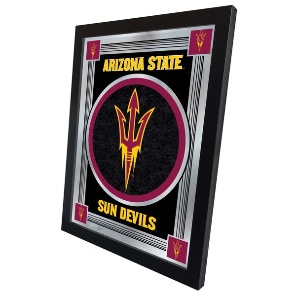 Holland Bar Stool Co Arizona State 17" x 22" Logo Mirror, Pitchfork - MLOGOARIZST-F