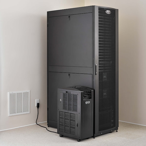 Tripp Lite Portable Air Conditioner, 32 5/8 in H x 12 5/8 in W x 19 3/4 in D, 12,000 BtuH Cooling, 120V AC - SRCOOL12K