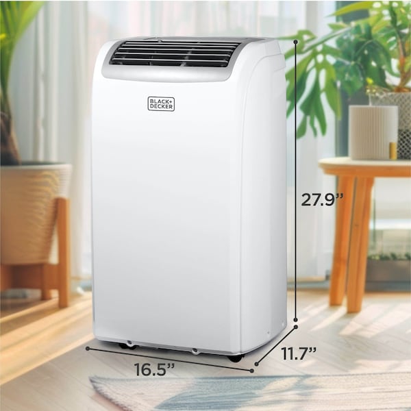 Black & Decker 10,000 BTU Portable Air Conditioner SACC/CEC14,000 BTU ASHRAE 128 - BPP10WTB