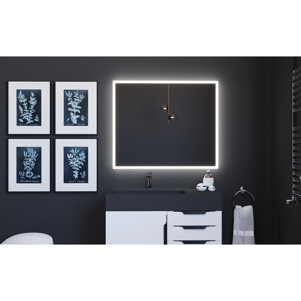 Castello Usa Smart Lisa 36 x 30 LED Smart Mirror with Voice Commands - CB-SM430-36-30