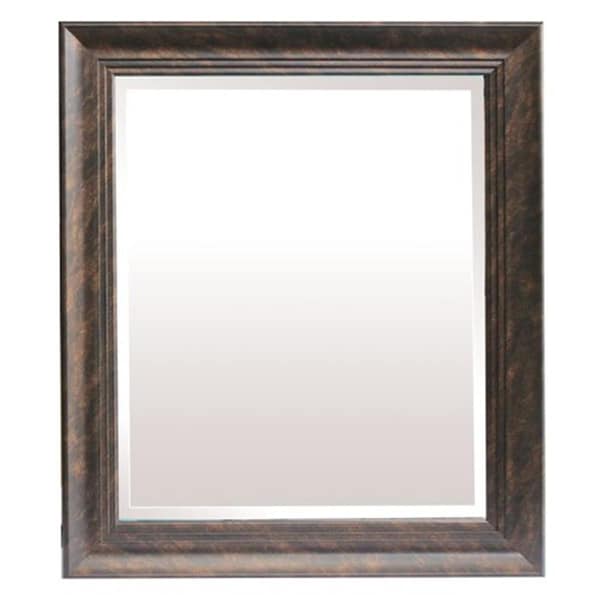 Yosemite Yosemite MINT013 27 in. Home Decor Framed Mirror; Medium - Dark Bronze - MINT013