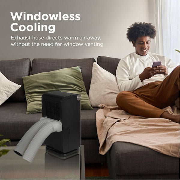 Black & Decker 3-in-1 Personal Portable Air Conditioner, Portable Fan & Dehumidifier, Windowless Air Conditioner - BP01PT