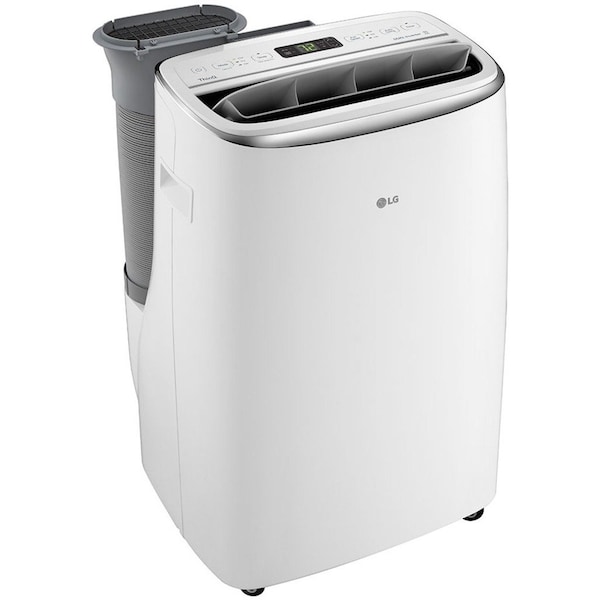 Lg Portable AC with Wi-Fi Control in White for Rooms up to 500 Sq. Ft. - LP1419IVSM