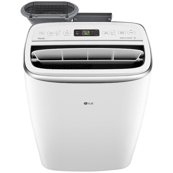 Lg Portable AC with Wi-Fi Control in White for Rooms up to 500 Sq. Ft. - LP1419IVSM