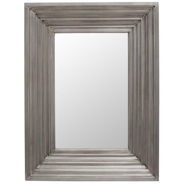 Safavieh 30 x 3.5 x 40 in. Kerry Small Rect Wall Mirror, Silver - CMI2004B