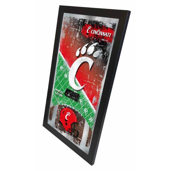 Holland Bar Stool Co Cincinnati 15" x 26" Football Mirror - MFTBLCINCIN