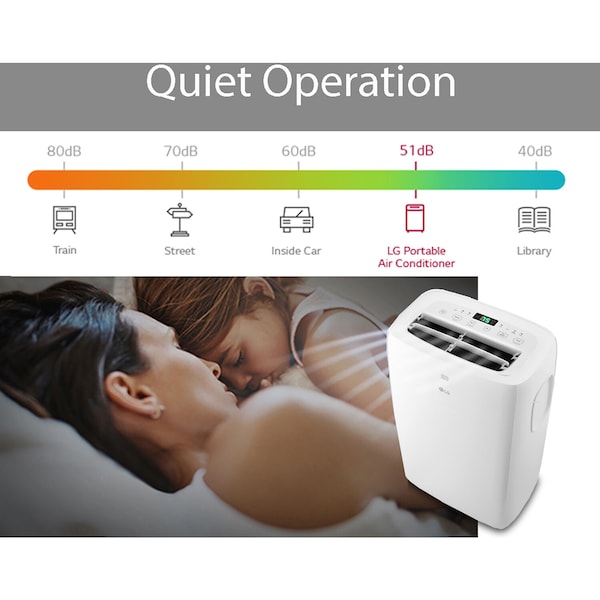 Lg 6,000 BTU Portable Air Conditioner - LP0621WSR