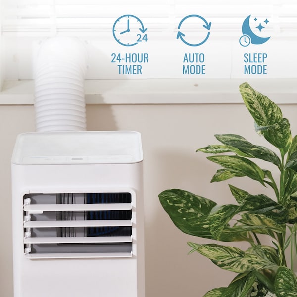 Keystone 8,500 BTU ASHRAE/5,000 BTU DOE Portable Air Conditioner with Remote - KSTAP051PA