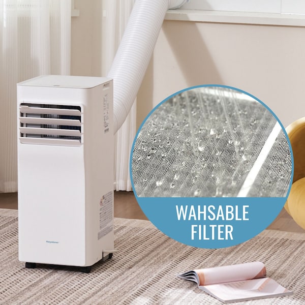 Keystone 8,500 BTU ASHRAE/5,000 BTU DOE Portable Air Conditioner with Remote - KSTAP051PA
