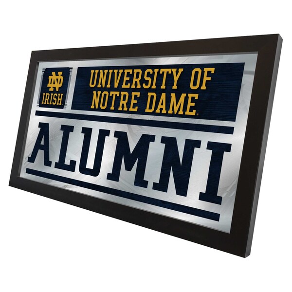 Holland Bar Stool Co Notre Dame 26" x 15" Alumni Mirror - MALUMNOTRED
