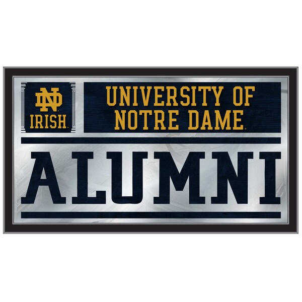 Holland Bar Stool Co Notre Dame 26" x 15" Alumni Mirror - MALUMNOTRED
