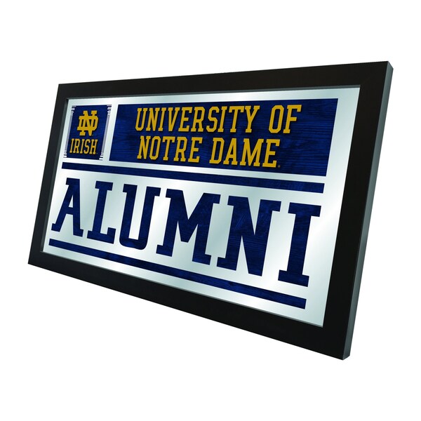 Holland Bar Stool Co Notre Dame 26" x 15" Alumni Mirror - MALUMNOTRED