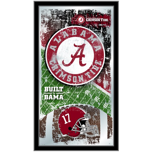 Holland Bar Stool Co Alabama 15" x 26" Football Mirror - MFTBLALBAMA