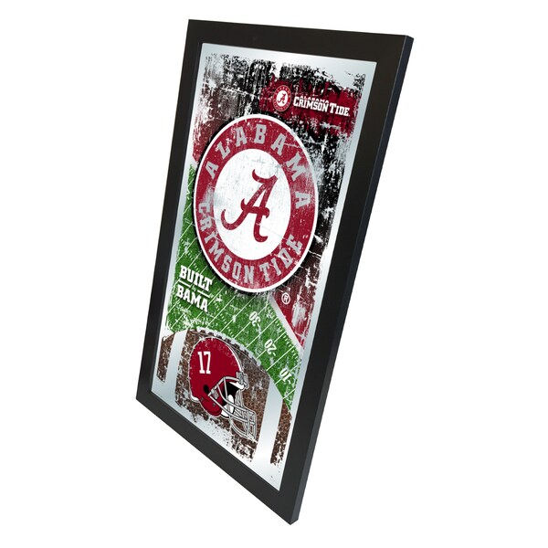 Holland Bar Stool Co Alabama 15" x 26" Football Mirror - MFTBLALBAMA