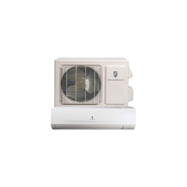 Friedrich Friedrich Floating Air Select Ductless Split System With Heat, 24,000 BTU, 18 SEER, 208/230V - FSHW243