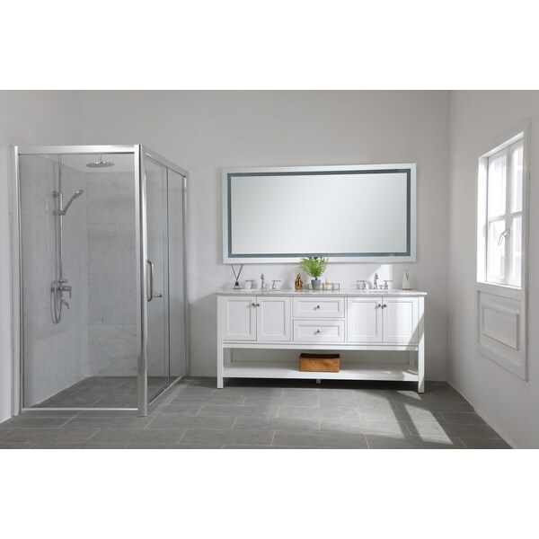 Elegant Decor Helios 36" X 72" Hardwired Led Mirror W/Touch Sensor And Color Chngng - MRE13672