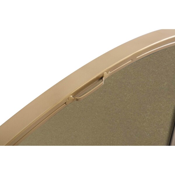 Elegant Decor Metal Frame Round Mirror 48 Inch Brass Finish - MR4048BR