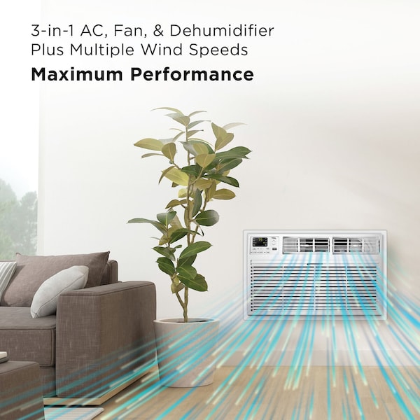 Tcl 12,000 BTU Smart Through-the-Wall Air Conditioner - H12T9E1-A