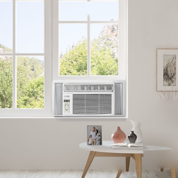 Commercial Cool Window Air Conditioner 8000 BTU, AC Window Unit Cools Up to 350 Square Feet - CWAM08W6C