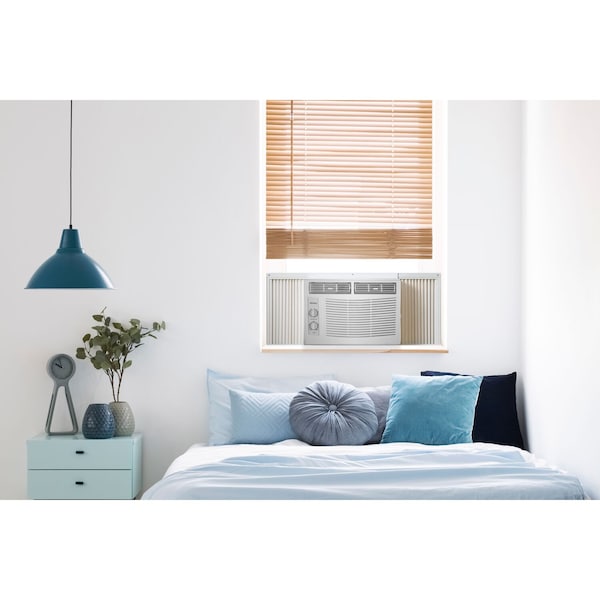 Amana 5,000 BTU 115V Window-Mounted Air Conditioner with Mechanical Controls - AMAP050DW