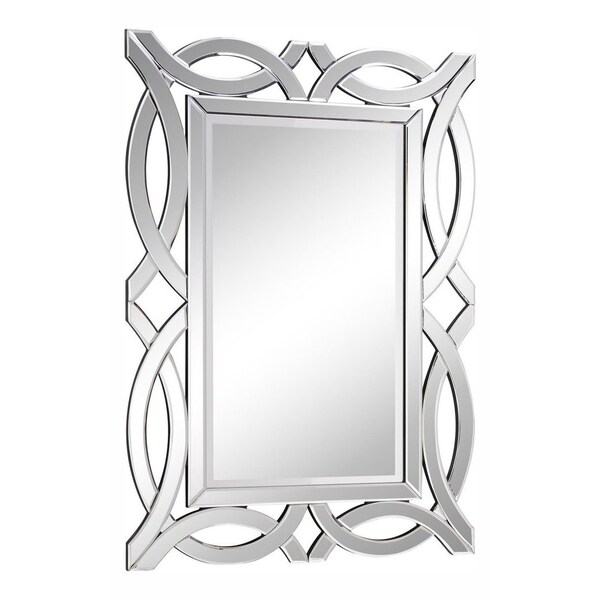 Elegant Decor Clear Mirror 28in. Wide Mirror from the Modern Collection - MR-3347