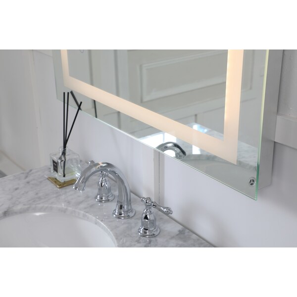 Elegant Decor Helios 24" X 30" Hardwired Led Mirror W/Touch Sensor And Color Chngng - MRE12430