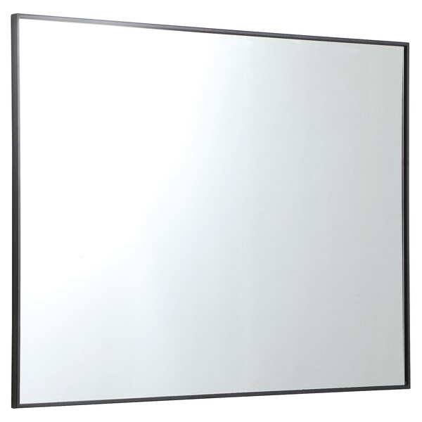 Elegant Decor Metal Frame Rectangle Mirror 36 Inch In Black, 714736 - MR43648BK