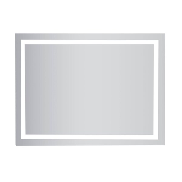 Elegant Decor Hardwired Led Mirror W36 X H48 Dimmable 5000K - MRE73648