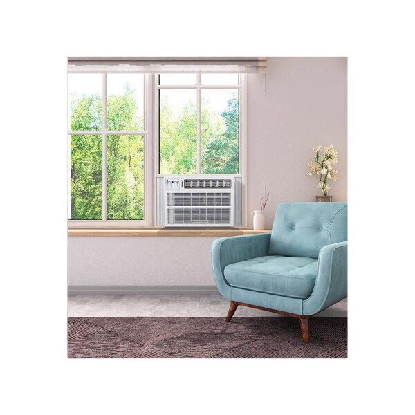 Perfect Aire Window Air Conditioner 14500 BTU 115 V w/Remote 550 sq ft White - 1PNC14500