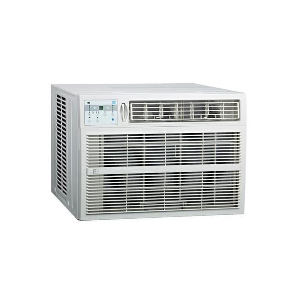 Perfect Aire Window Air Conditioner 14500 BTU 115 V w/Remote 550 sq ft White - 1PNC14500
