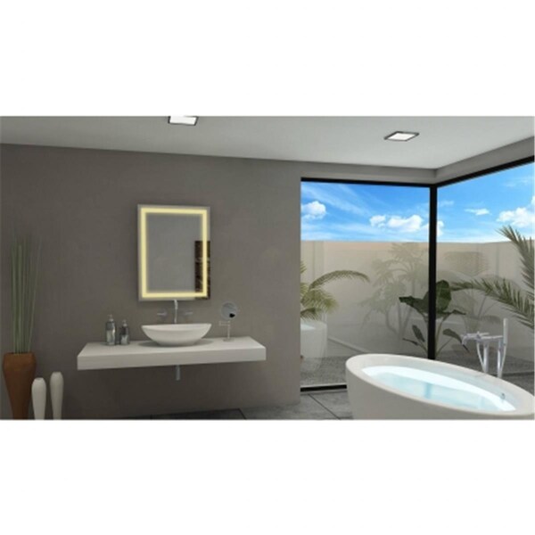 Paris Mirror 55 x 36 in. Harmony Lighted Bathroom Mirror with 3000K - HARM55363000