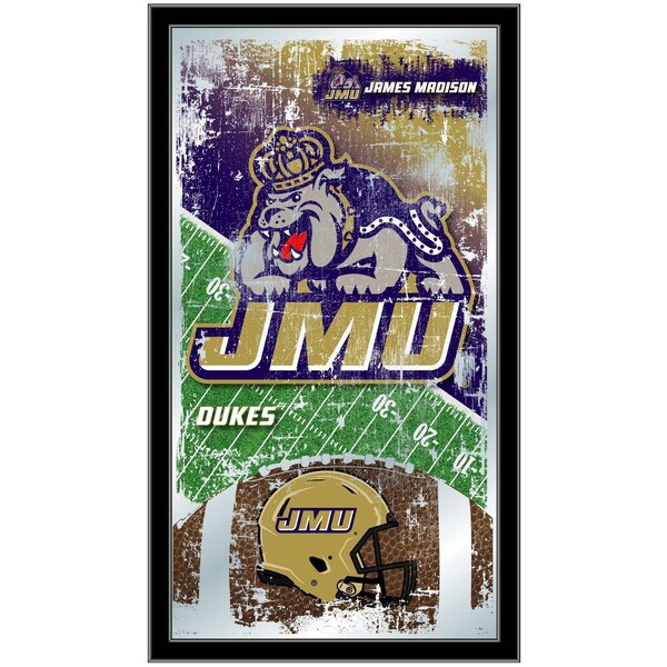 Holland Bar Stool Co James Madison 15" x 26" Football Mirror - MFTBLJMSMAD