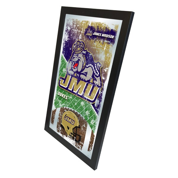 Holland Bar Stool Co James Madison 15" x 26" Football Mirror - MFTBLJMSMAD