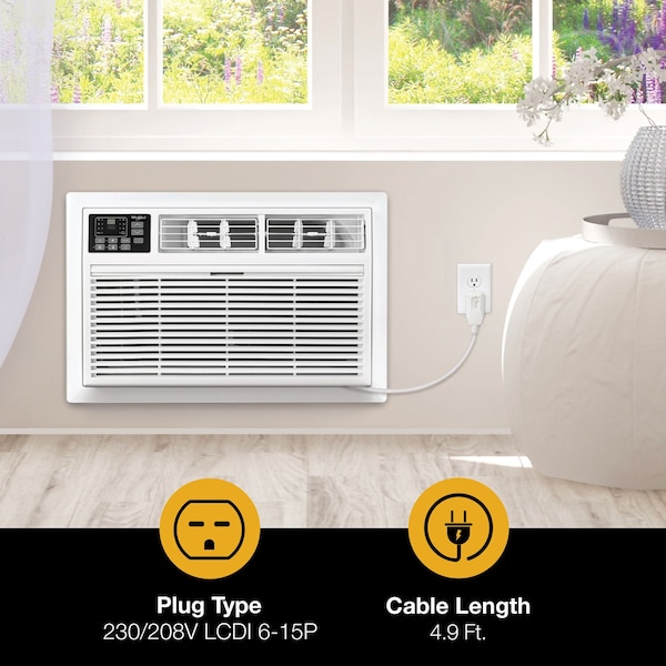 Whirlpool 12,000 BTU 230V Through the Wall Air Conditioner - WHAT122-2BW