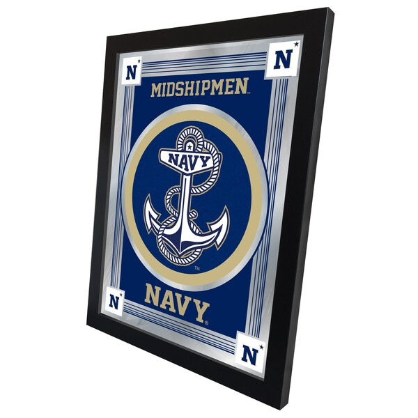 Holland Bar Stool Co US Naval Academy NAVY 17" x 22" Logo Mirror - MLOGOUSNAVA