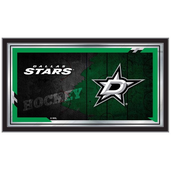 Holland Bar Stool Co Dallas Stars 15" x 26" Hockey Collector Mirror by Holland Bar Stool Company - MCOLDALSTA