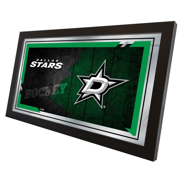 Holland Bar Stool Co Dallas Stars 15" x 26" Hockey Collector Mirror by Holland Bar Stool Company - MCOLDALSTA