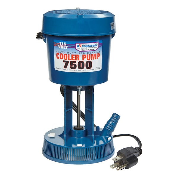 Dial Mfg Dial 8-1/2 in. H X 4-1/2 in. W Blue Plastic Evaporative Cooler Pump - 1175