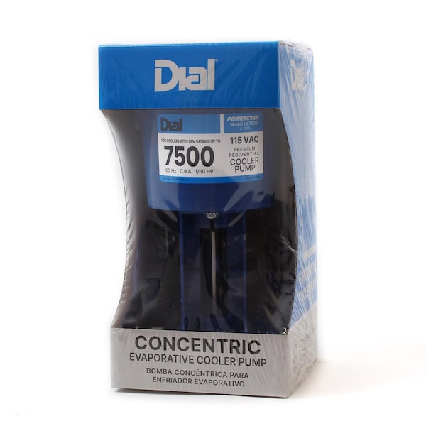 Dial Mfg Dial 8-1/2 in. H X 4-1/2 in. W Blue Plastic Evaporative Cooler Pump - 1175