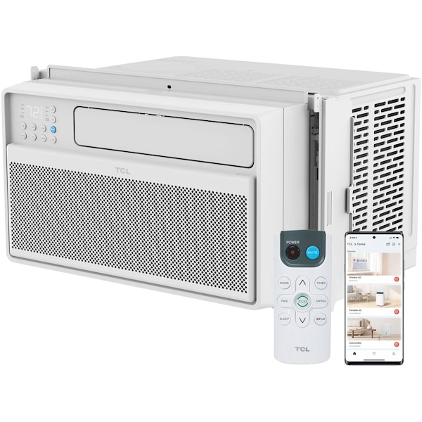 Tcl 8,000 BTU Smart Inverter Window Air Conditioner - H8W4MW