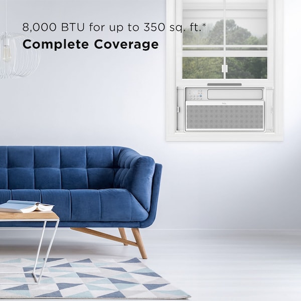 Tcl 8,000 BTU Smart Inverter Window Air Conditioner - H8W4MW