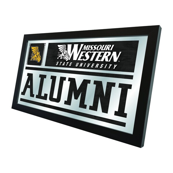 Holland Bar Stool Co Missouri Western State 26" x 15" Alumni Mirror - MALUMMOWST