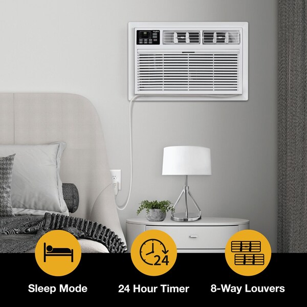 Whirlpool 12,000 BTU Through the Wall Air Conditioner - WHAT121-1BW