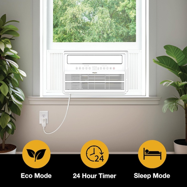 Whirlpool 12,000 BTU Window Mounted Inverter Air Conditioner with Remote Control - WHAW-121IN
