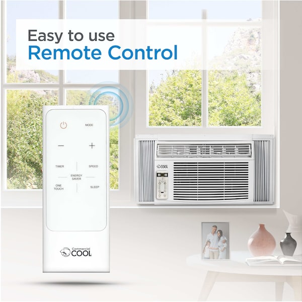 Commercial Cool Window Air Conditioner, 115, 19 in W. - CWAM12W6C